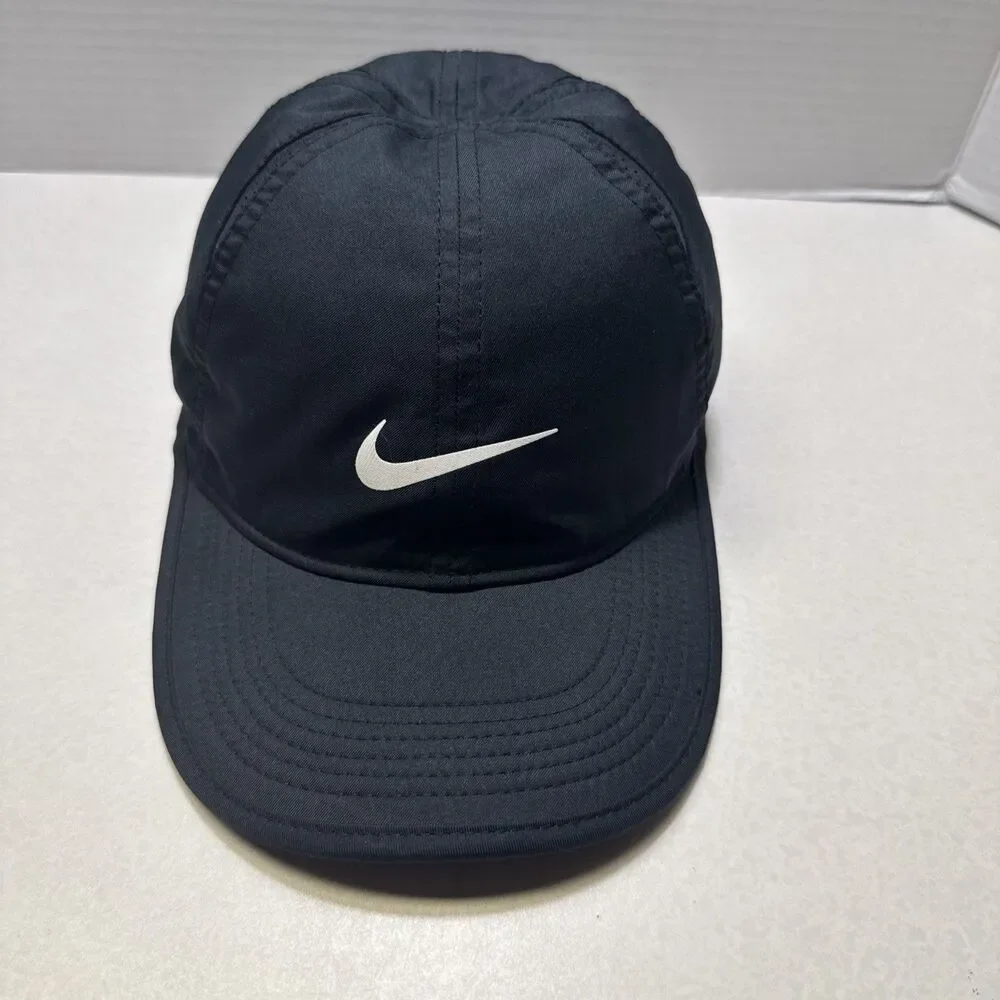 Nike Featherlight Dri-FIT Running Hat OS Black Gorpcore Sporty Athleisure Hat